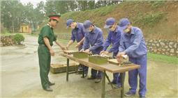 Chủ động bảo đảm vũ khí trang bị cho huấn luyện, sẵn sàng chiến đấu